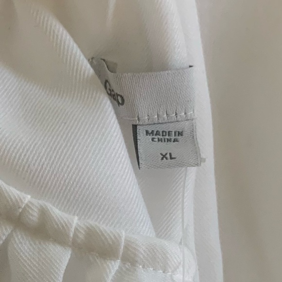 Gap sheer white sleeveless top shirt blouse - Picture 8 of 8